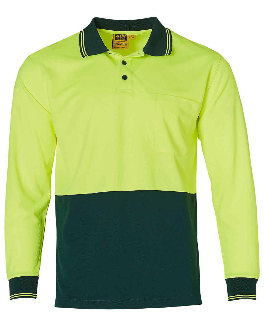 WS High Visibility Long Sleeve Polo - SW05TD