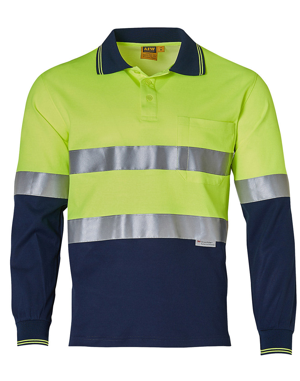 WS Long Sleeve Safety Polo - SW21A
