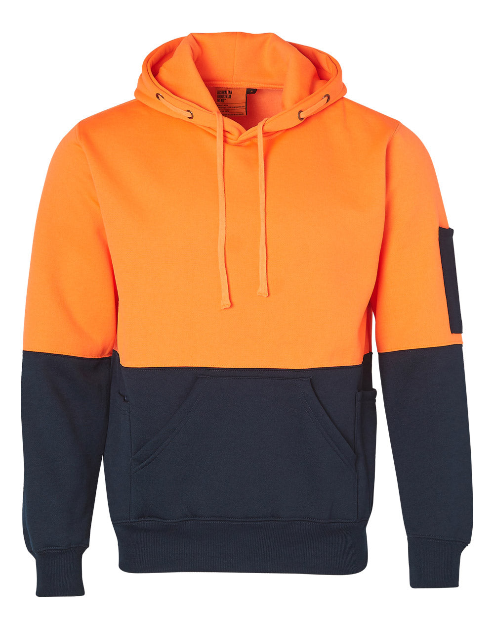 WS Hi-Vis Two Tone Fleecy Hoodie Unisex - SW38
