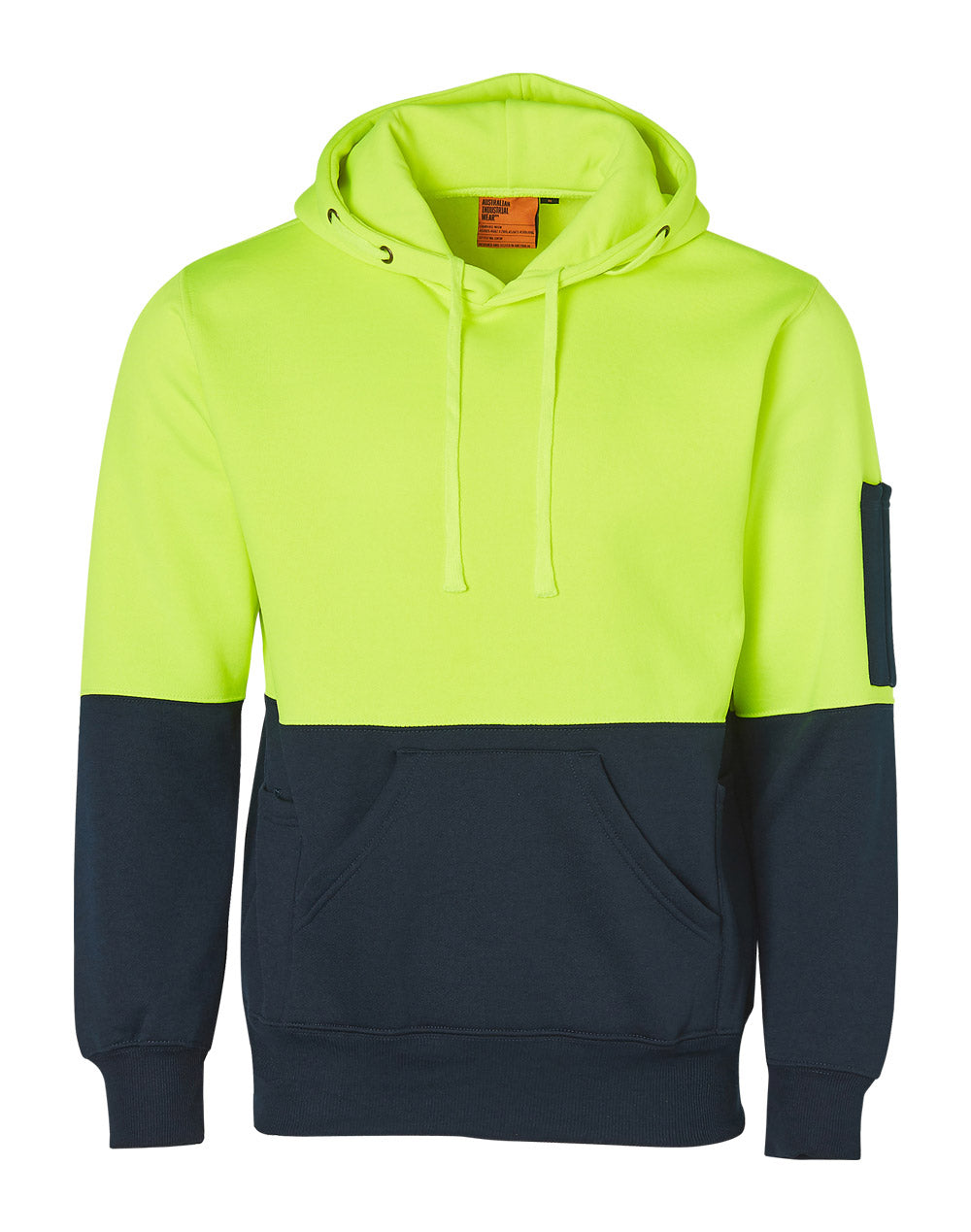 WS Hi-Vis Two Tone Fleecy Hoodie Unisex - SW38
