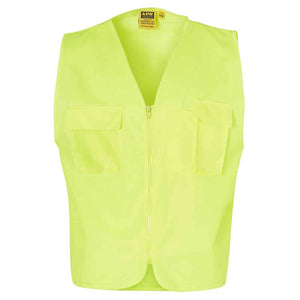 SW41 Hi-Vis SAFETY VEST With ID POCKET-Yellow