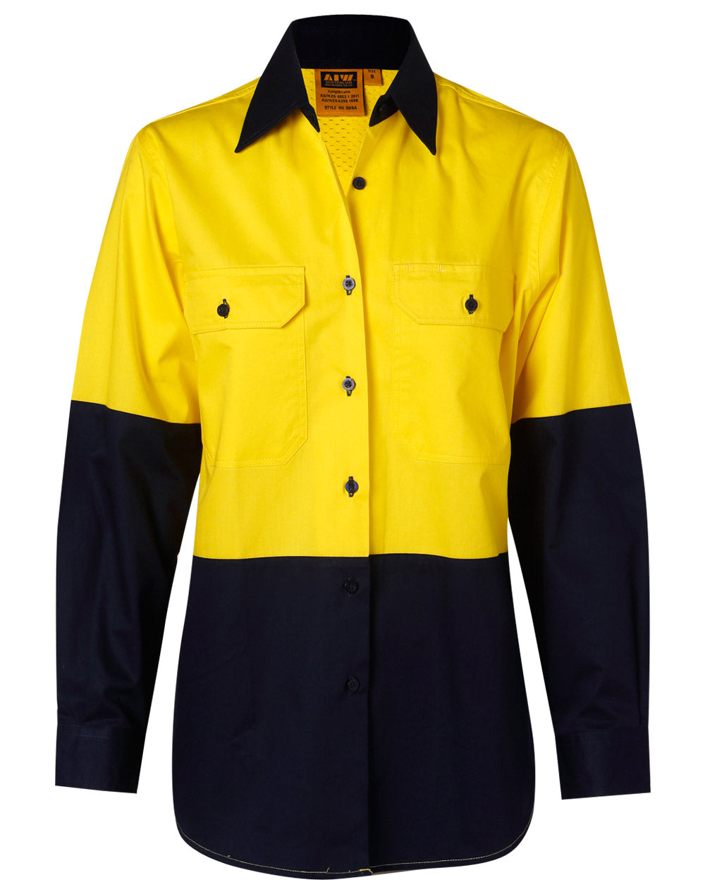 WS Women's Long Sleeve Safety Shirt - SW64