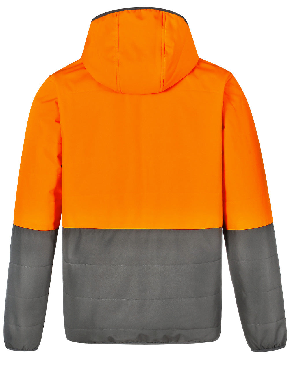 WS Unisex Hi Vis Modern Styling Hooded Puffer Jacket - SW80
