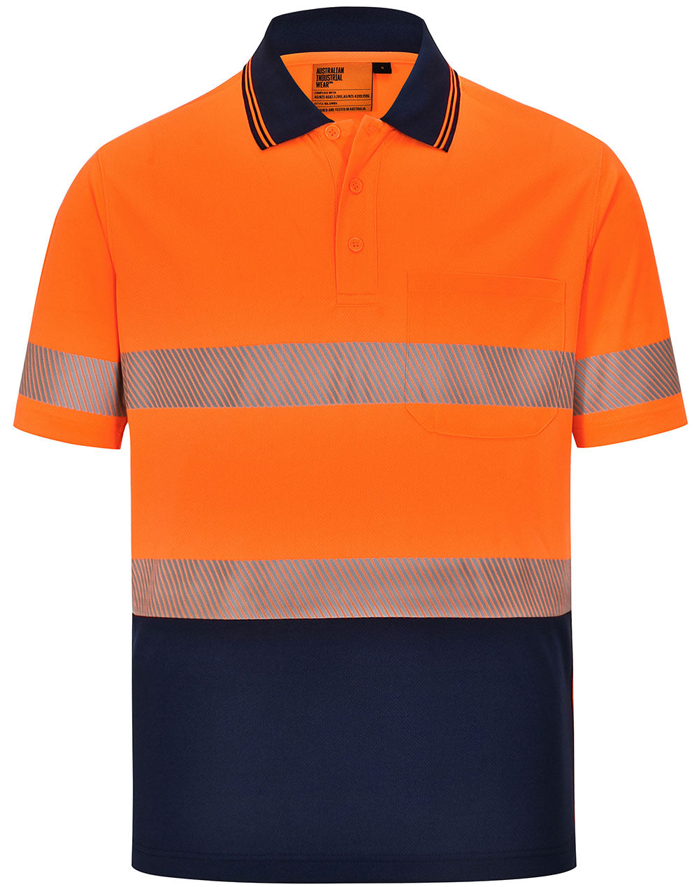 WS Unisex Cooldry Segmented SS Polo -  SW85