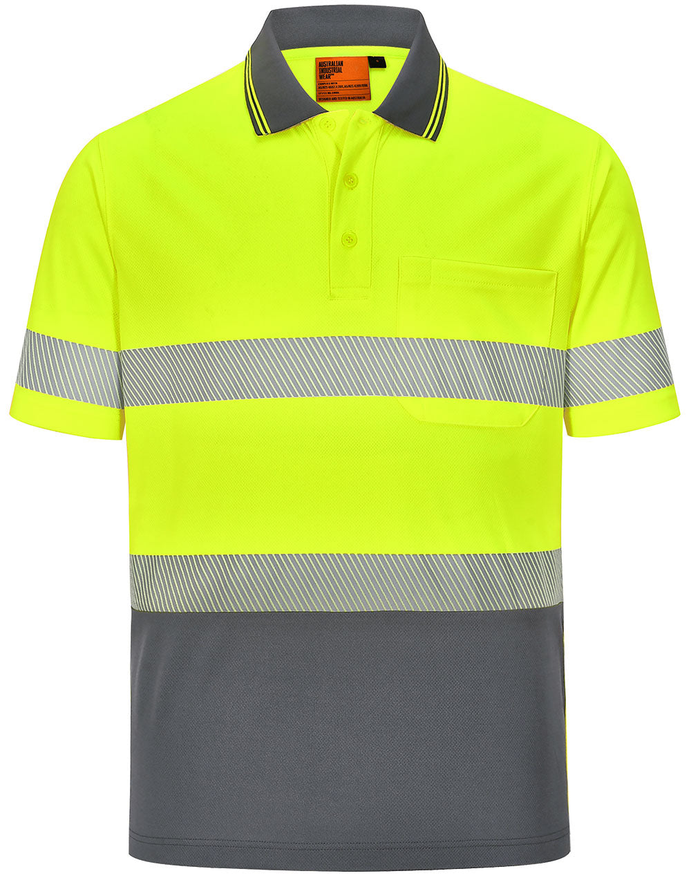 WS Unisex Cooldry Segmented SS Polo -  SW85