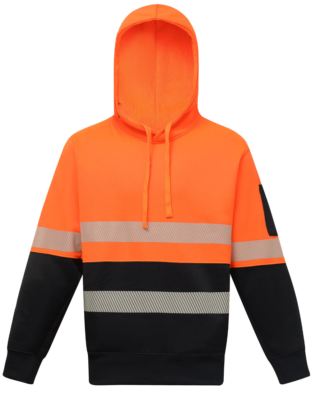 WS  Hi-Vis Two Tone Safety Hoodies With Segmented Tapes -  SW88