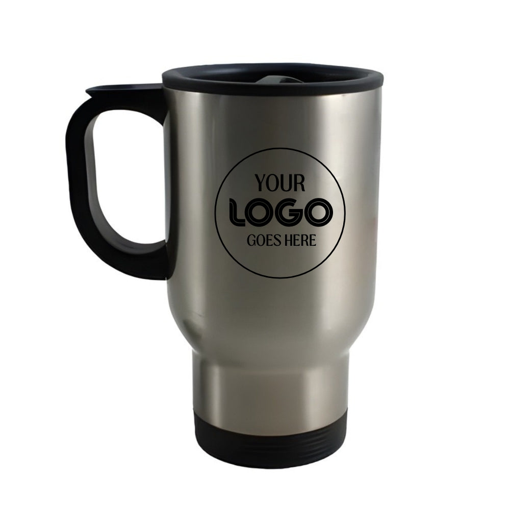 Customized Travel Mugs - 14oz - Stainless Steel