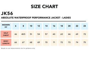 Size-Chart_JK56-Absolute-Waterproof-Performance-Jacket-Ladies