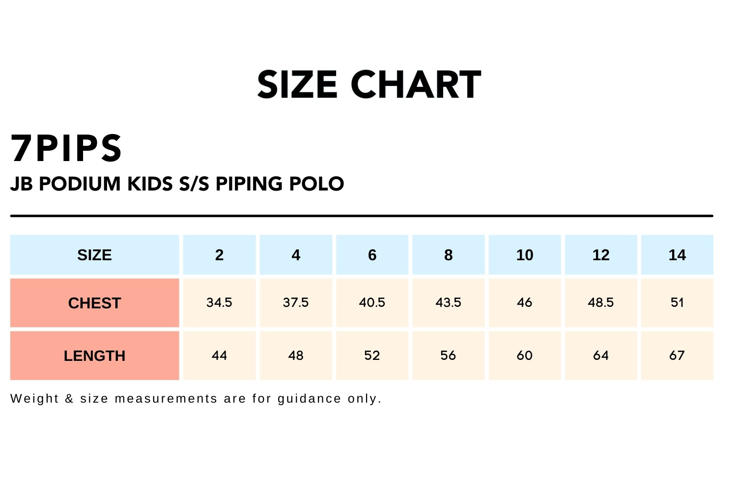 JB Podium Kids S/S Piping Polo 7PIPS