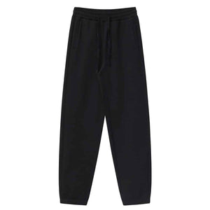 TP05_AIRLAYERED CVC SWEATPANTS Unisex-Black