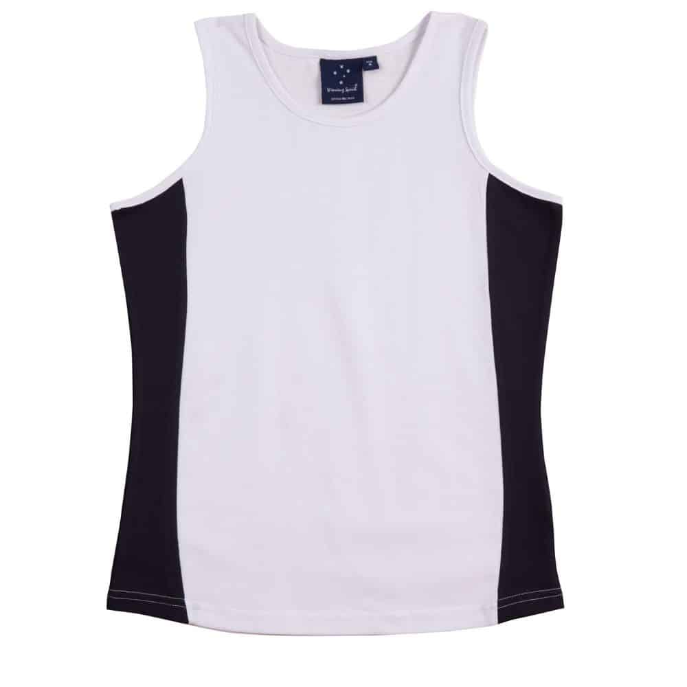 TS17_TEAMMATE-SINGLET-Ladies-White-Navy