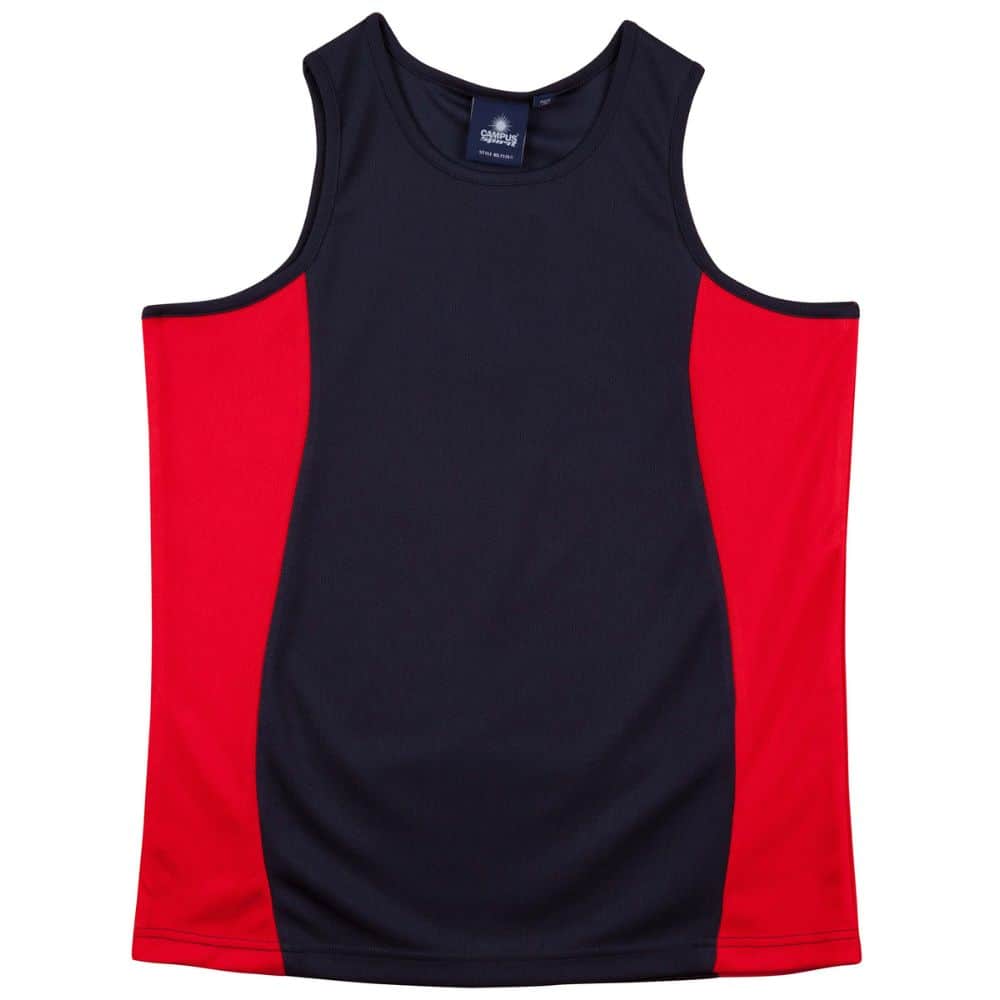 TS19K_TEAMMATE-SINGLET-Kids-Navy-Red