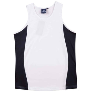 TS19K_TEAMMATE-SINGLET-Kids-White-Navy