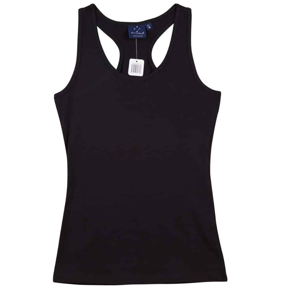 TS21A_STRETCH-RACEBACK-SINGLET-Ladies-Black
