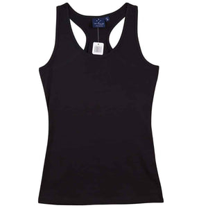 TS21A_STRETCH-RACEBACK-SINGLET-Ladies-Black