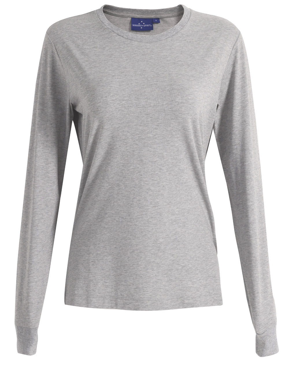 WS Ladies Premium Cotton Face L/S Tee - TS48