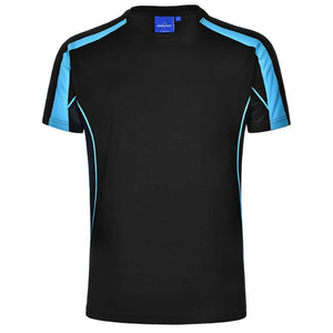TS53_LEGEND-Tee-Shirt-Mens-Black-Aqua-Blue