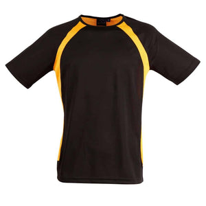 TS71_SPRINT TEE SHIRT Men's-Black Gold