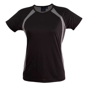 TS72_SPRINT TEE SHIRT Ladies-Black Ash