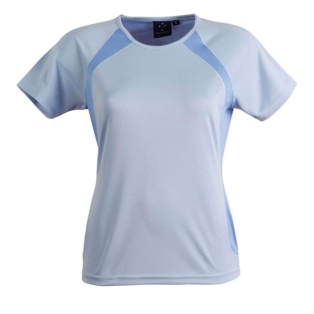 TS72_SPRINT TEE SHIRT Ladies-Sky Light Blue