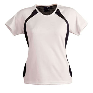 TS72_SPRINT TEE SHIRT Ladies-White Navy