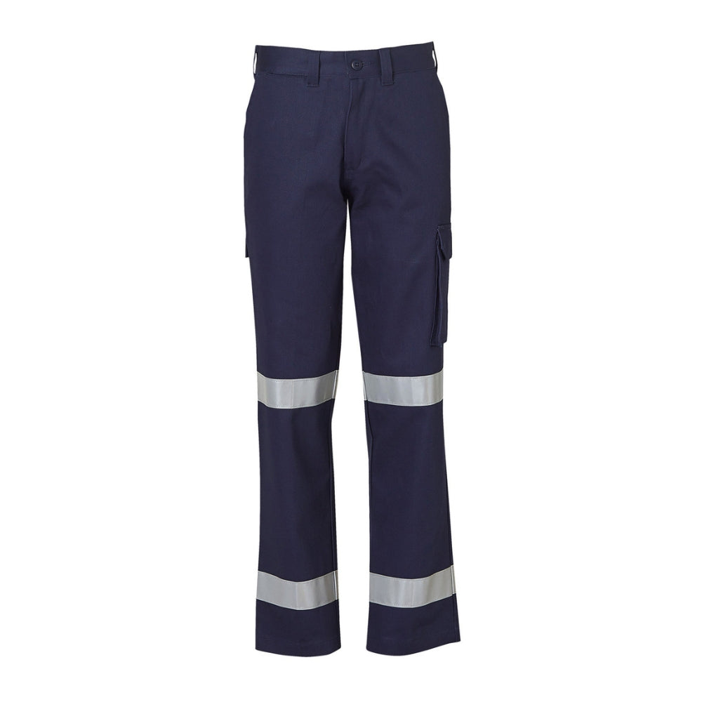 WS Ladies Heavy Cotton Drill Cargo Pants With Biomotion 3M Tapes - WP15HV