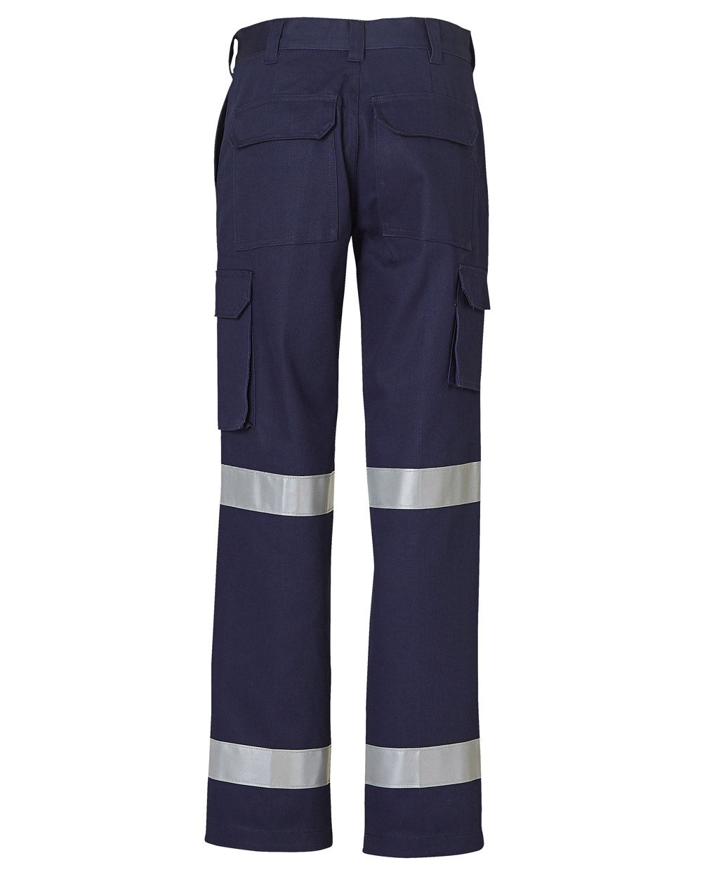 WS Ladies Heavy Cotton Drill Cargo Pants With Biomotion 3M Tapes - WP15HV