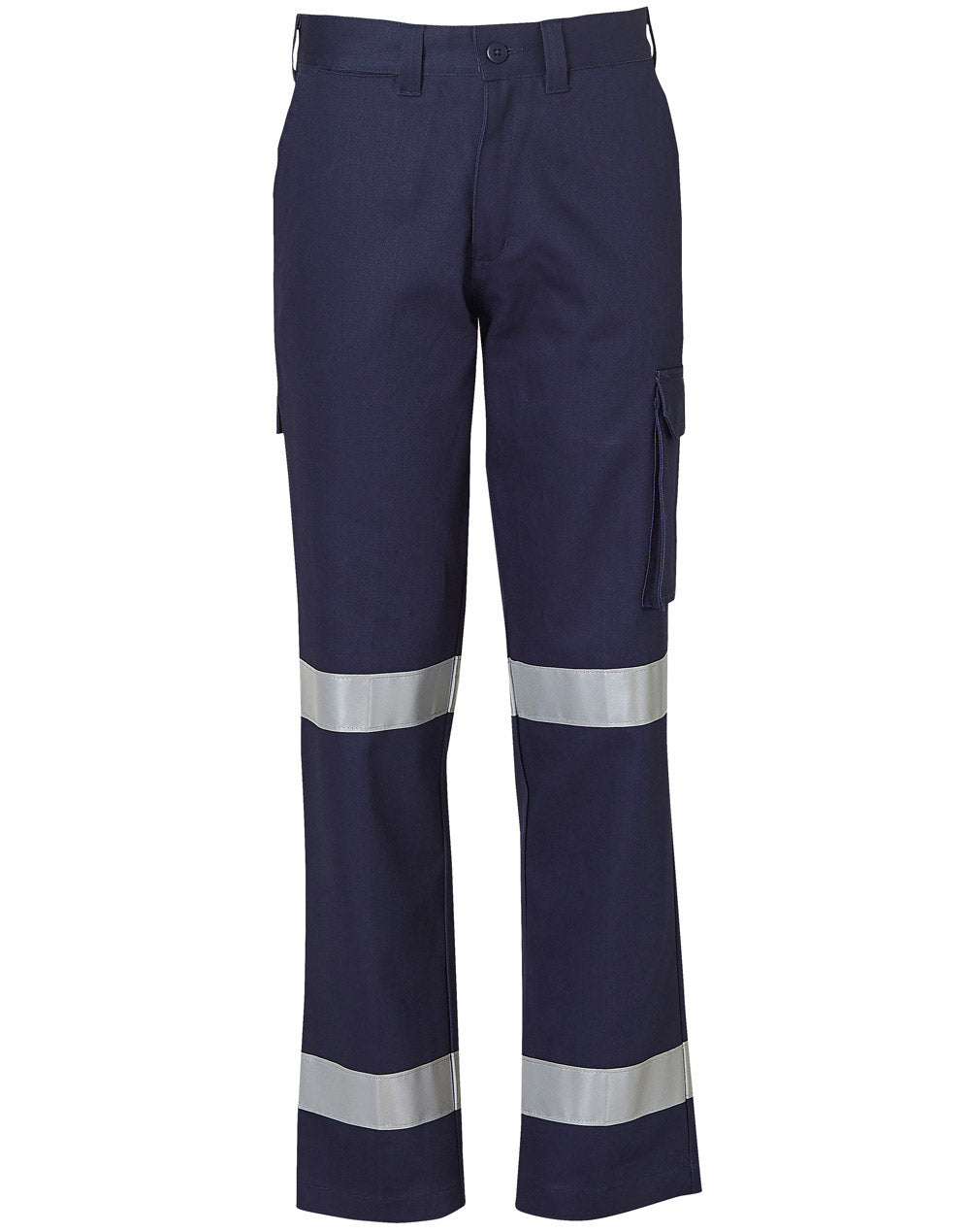 WS Ladies Heavy Cotton Drill Cargo Pants With Biomotion 3M Tapes - WP15HV