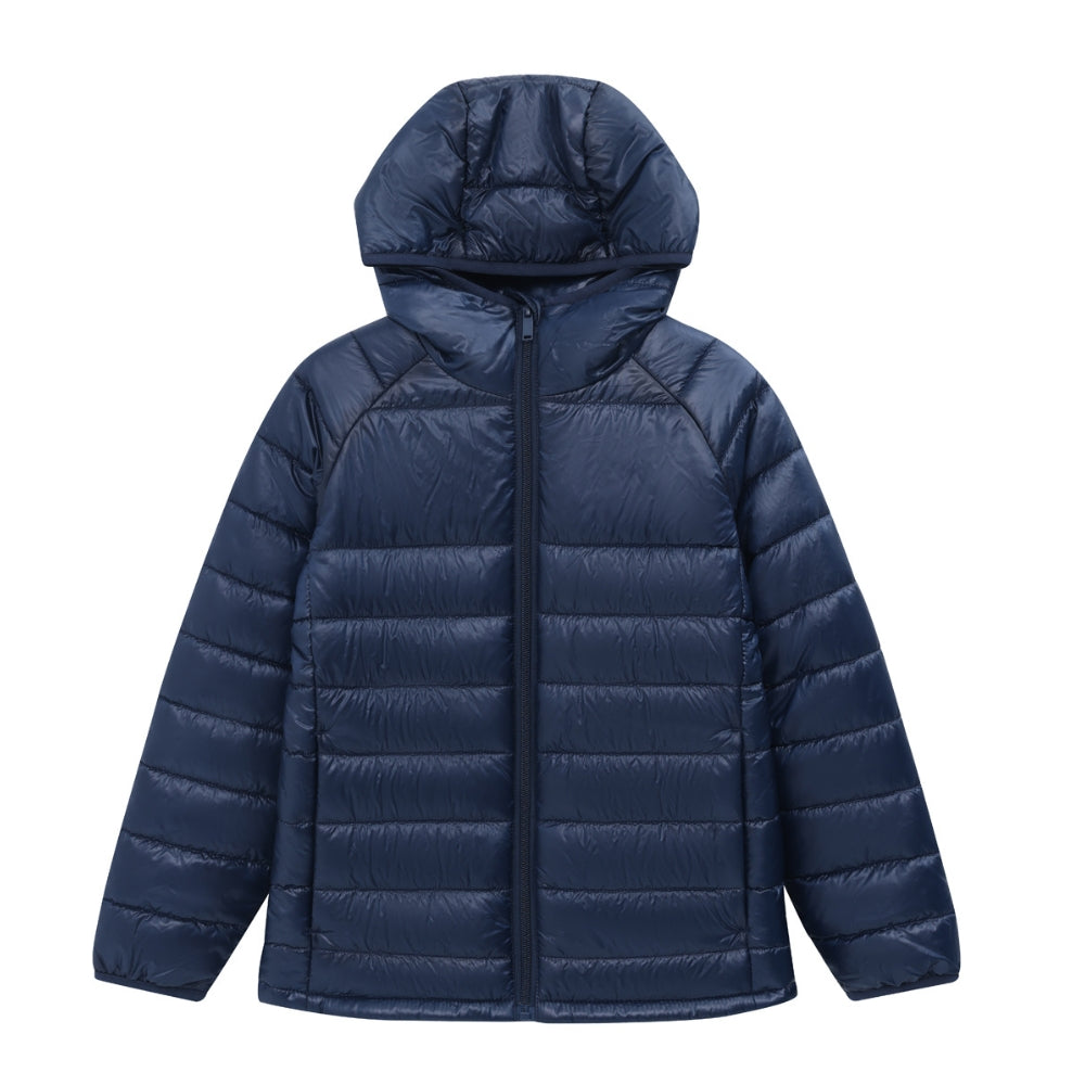 WS Kids Sustainable Lightweight Hooded Puffer Jacket JK67K
