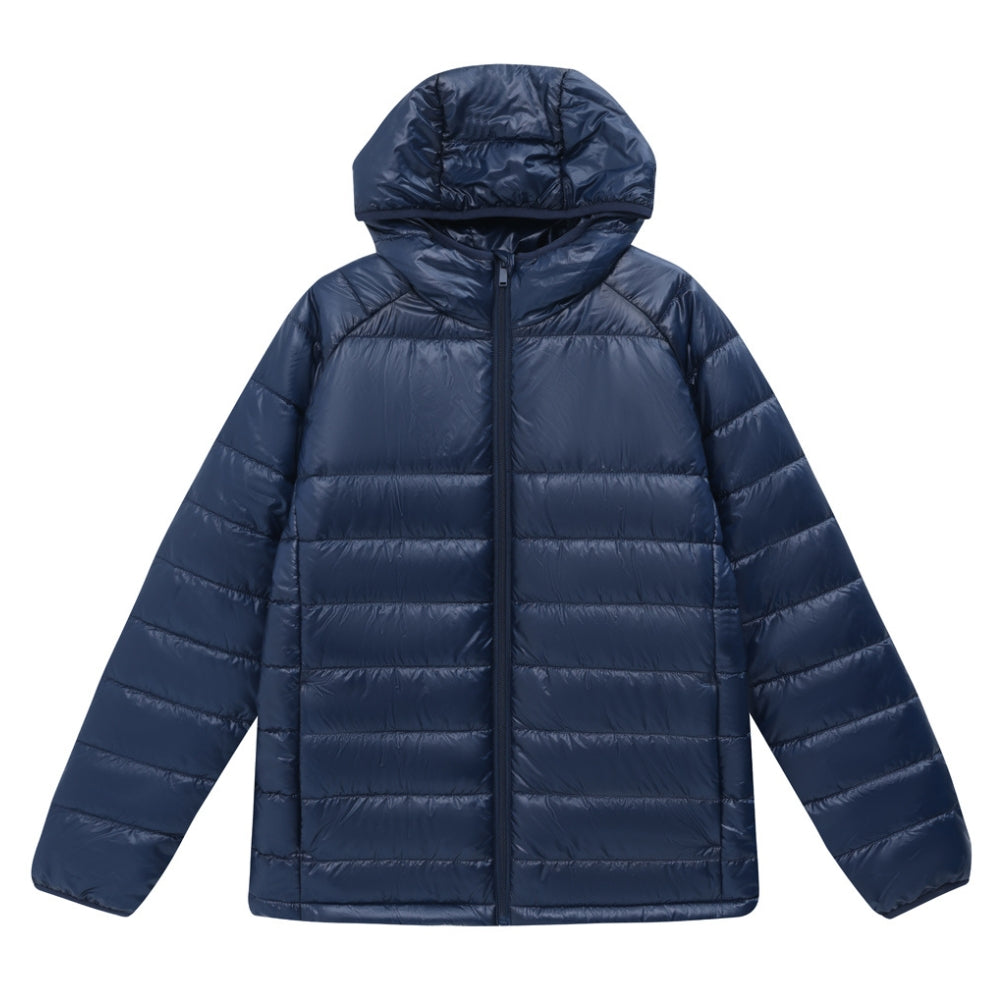 WS Adults Sustainable Lightweight Hooded Puffer Jacket JK67