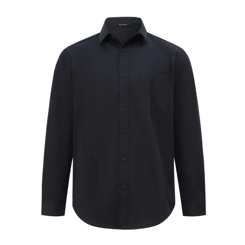 WS Mens Smart Casual Cotton Blend L/S Shirt M7009L