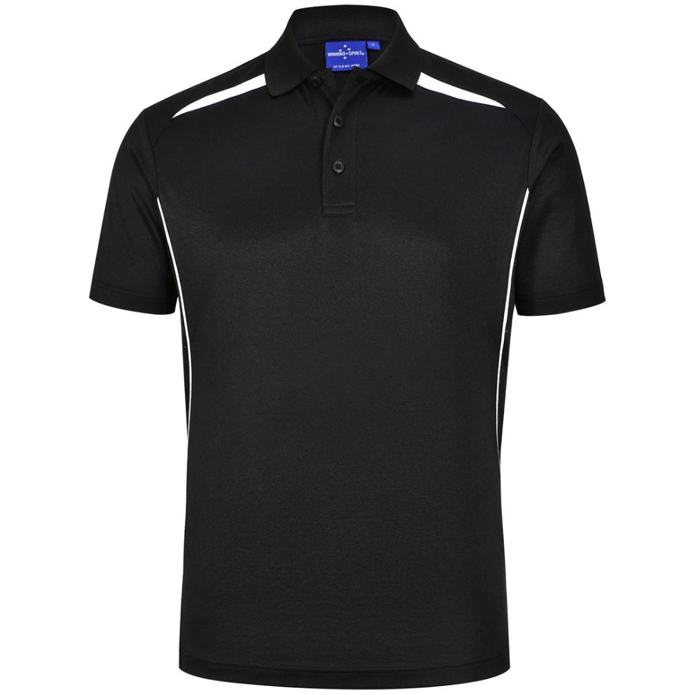 WS Mens Sustainable Poly/Cotton Contrast SS Polo PS93