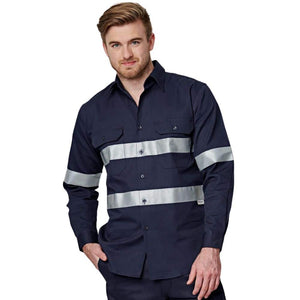 WT04HV COTTON DRILL WORK SHIRT