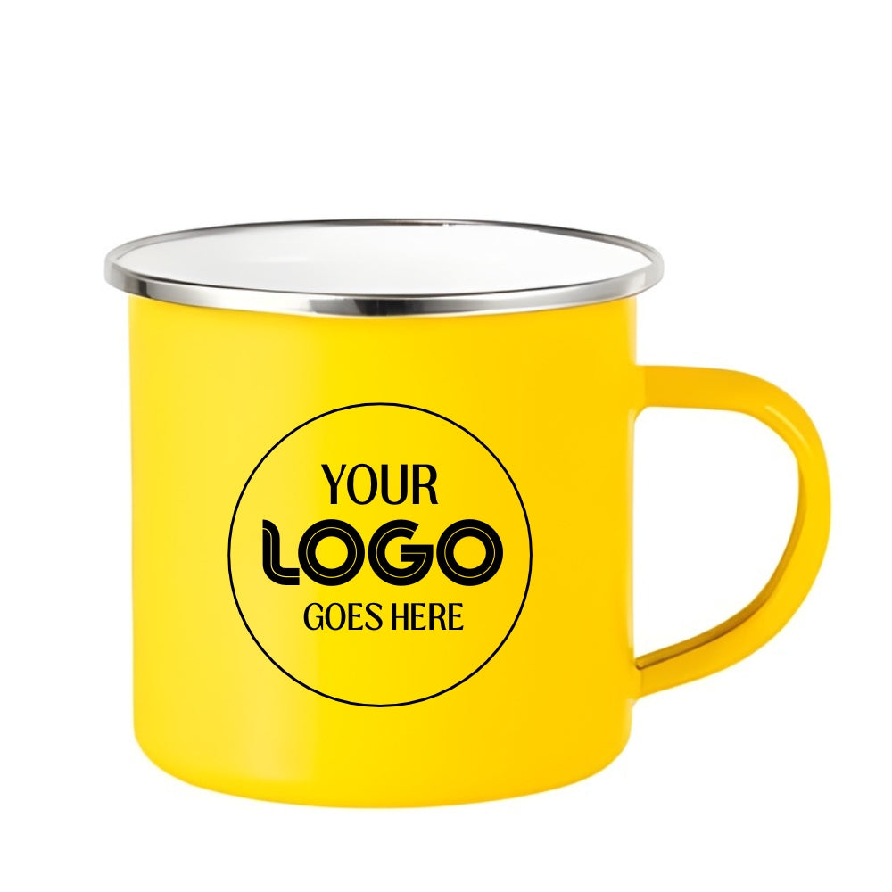 Customized Enamel Mugs - 12oz