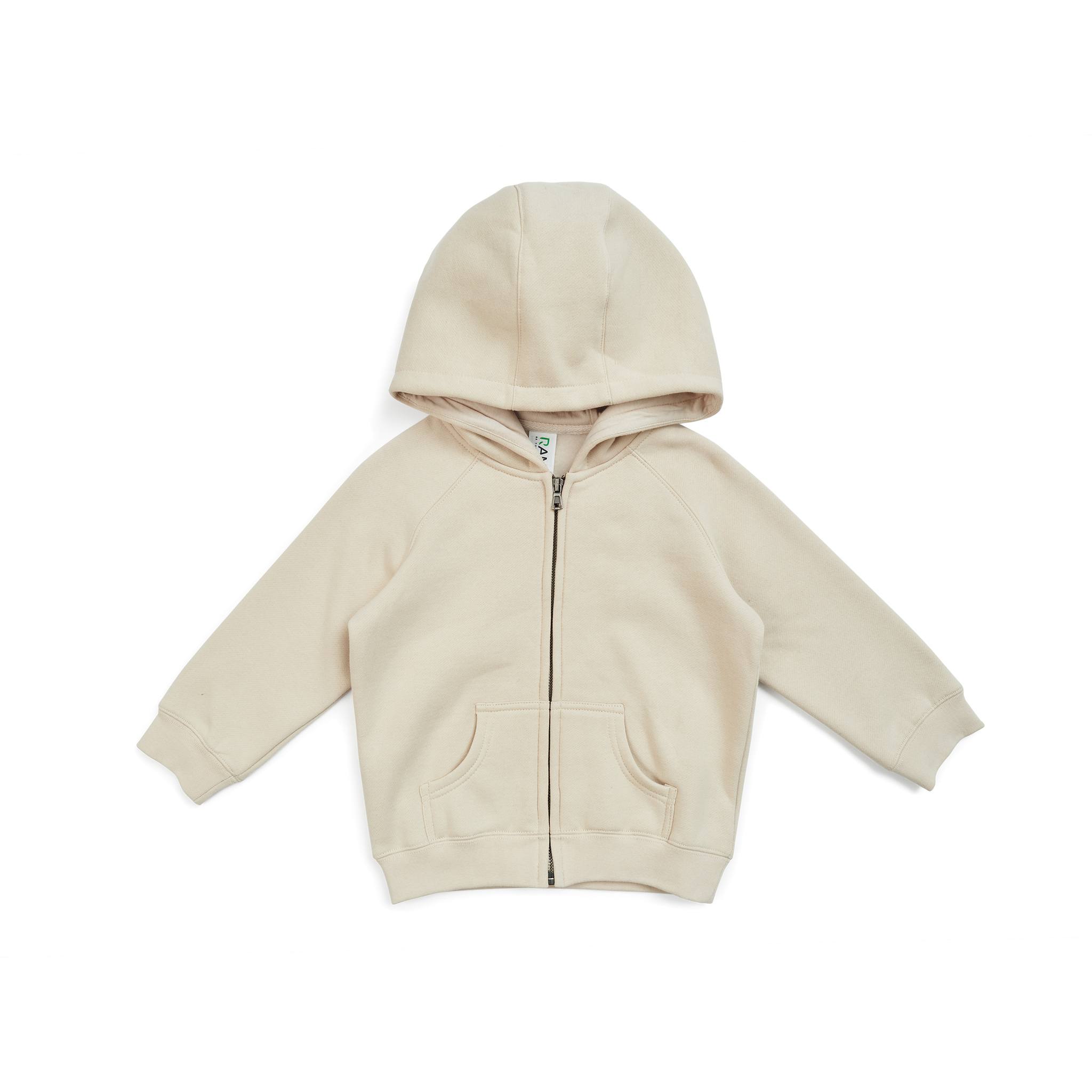 RM Babies Cotton Care Kangaroo Zip Pocket Hoodie - F140ZZ