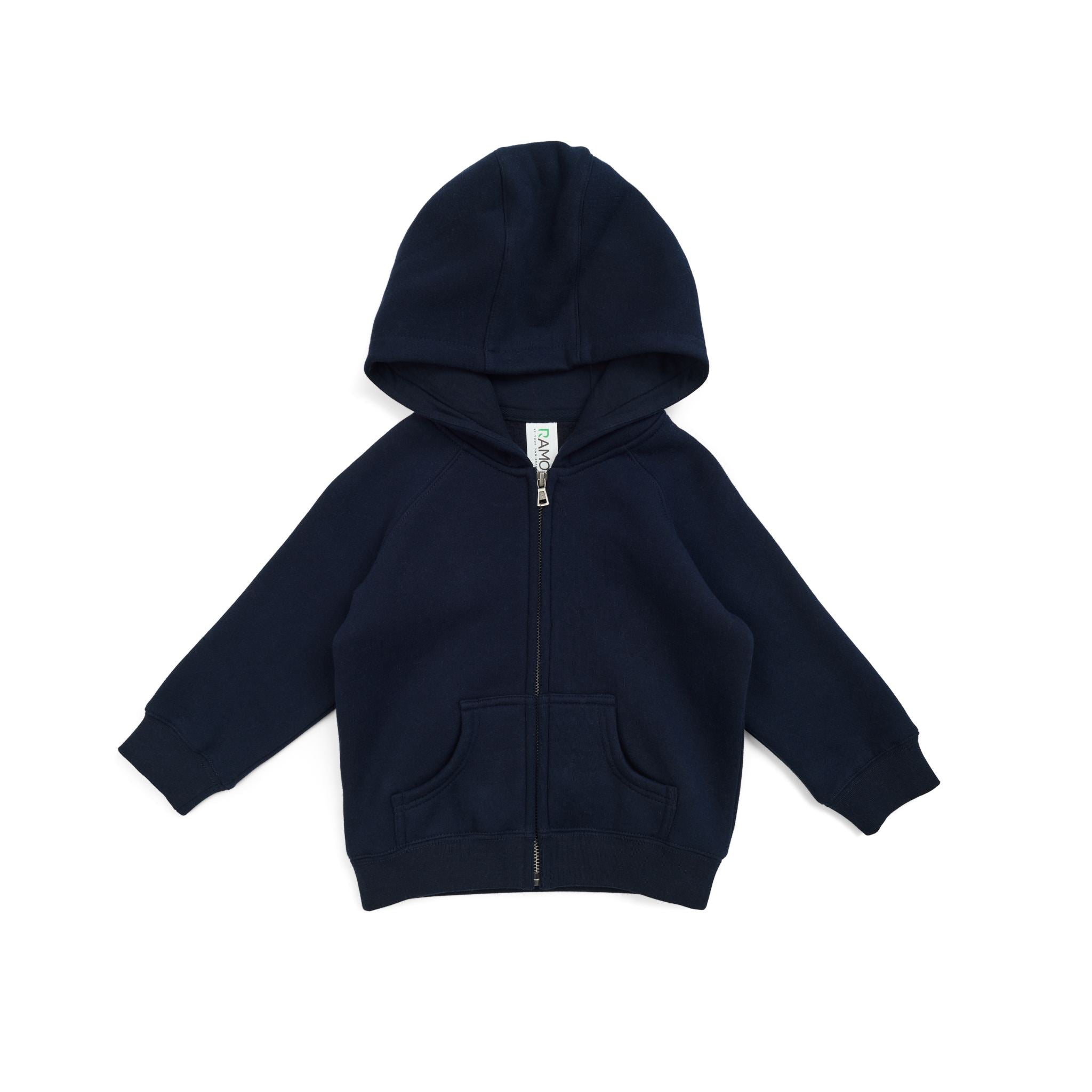 RM Babies Cotton Care Kangaroo Zip Pocket Hoodie - F140ZZ
