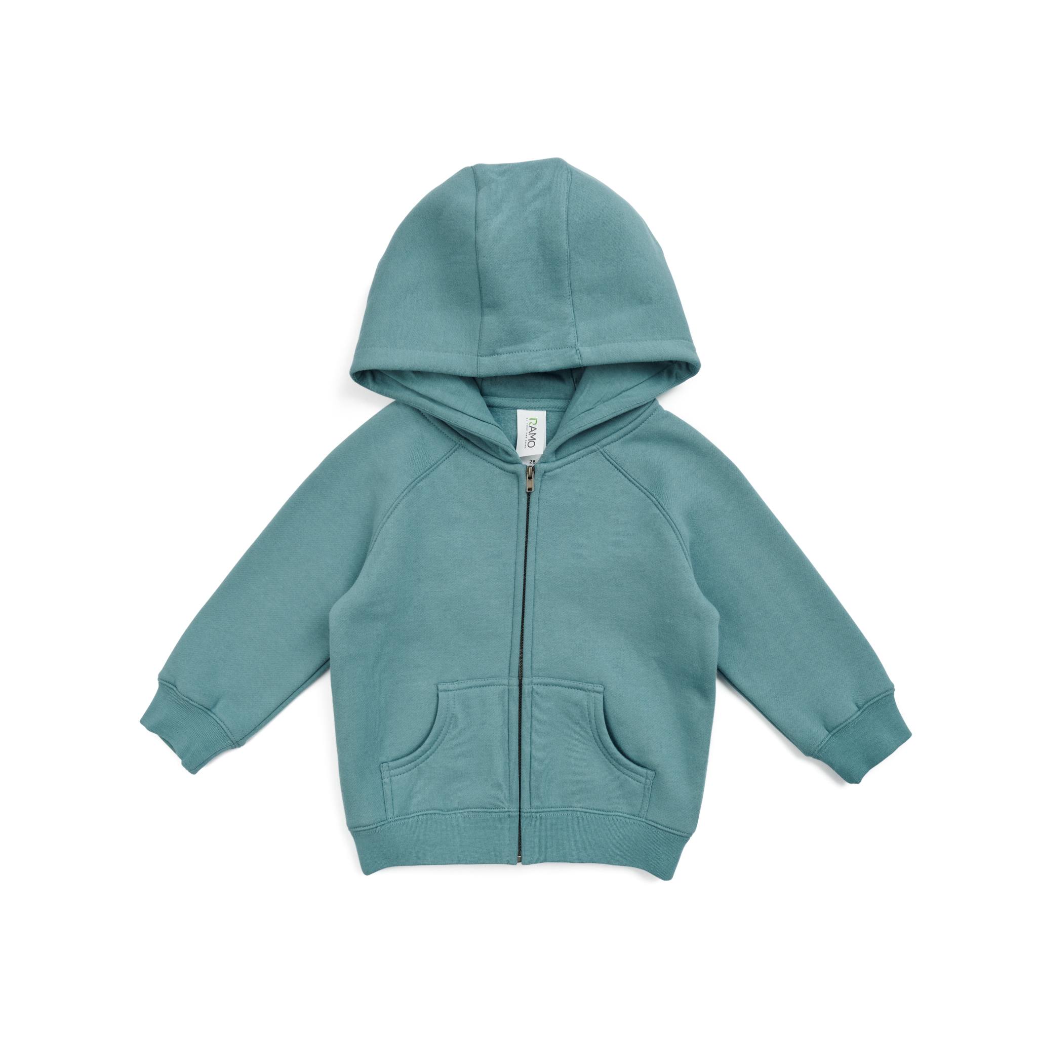 RM Babies Cotton Care Kangaroo Zip Pocket Hoodie - F140ZZ