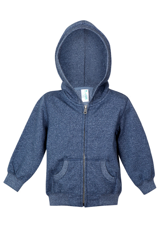 RM Babies Heather Zip Hoodie - F180ZZ