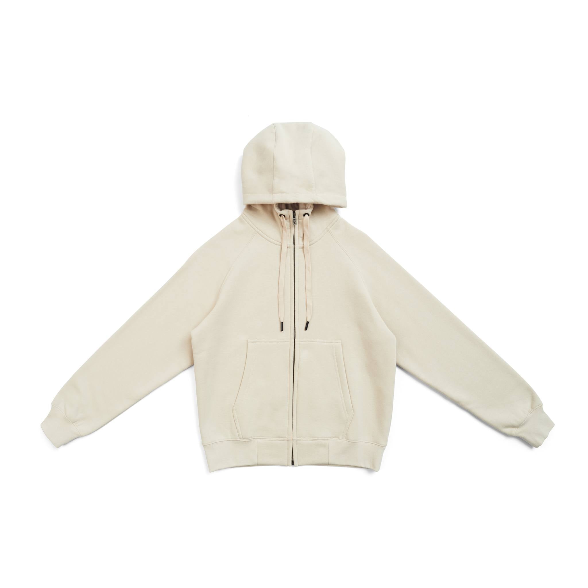 RM Womens/Junior' Cotton Care Kangaroo Pocket Zipper Hoodie - F370UN
