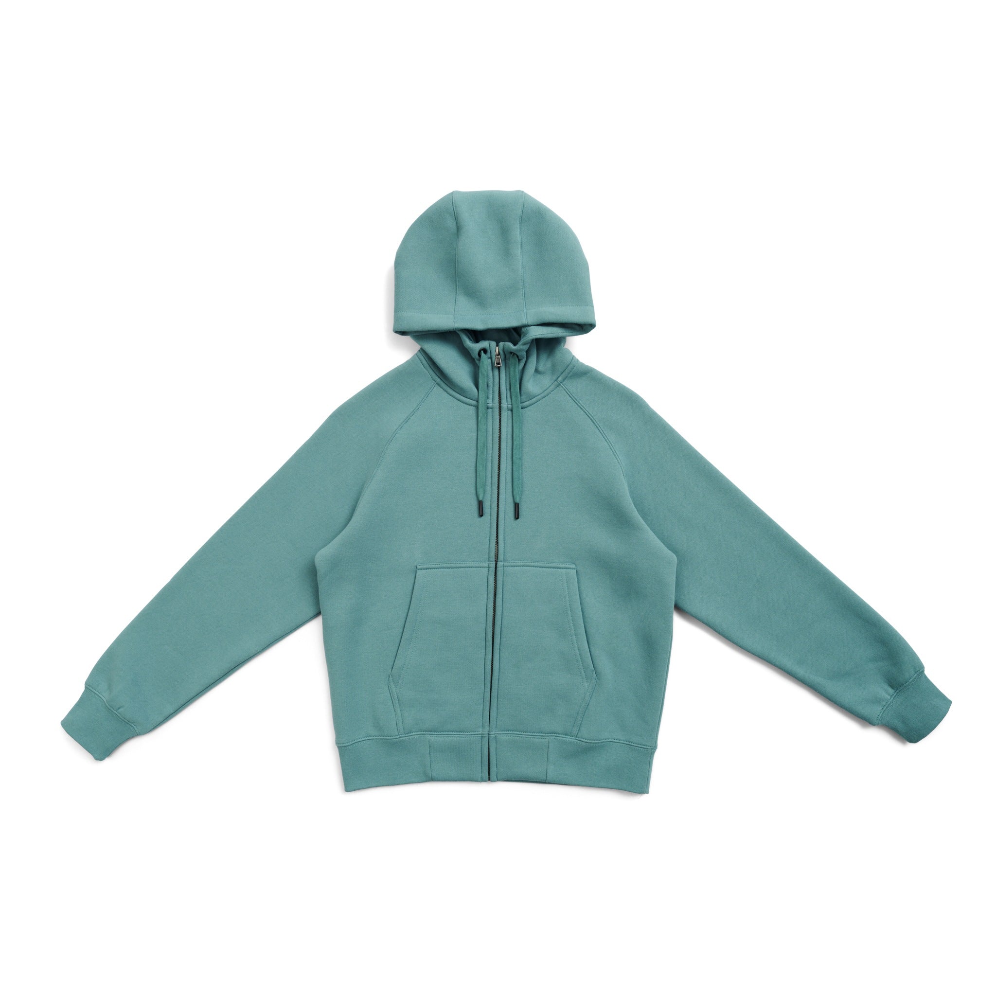 RM Womens/Junior' Cotton Care Kangaroo Pocket Zipper Hoodie - F370UN