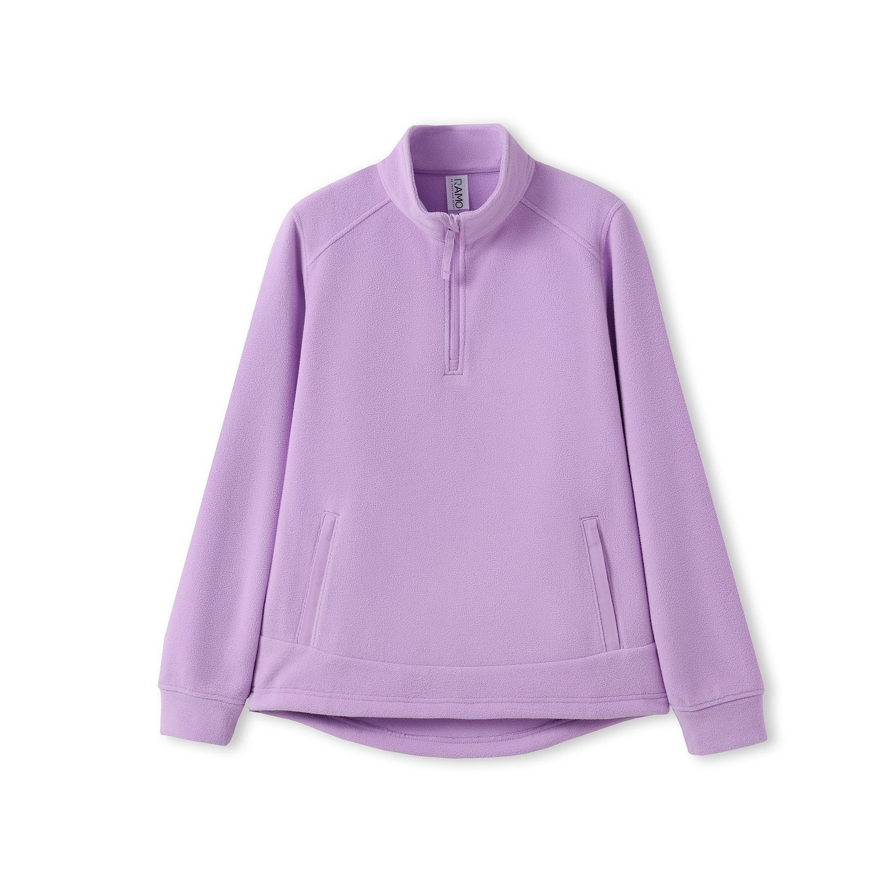 RM 320gsm Women's Polar Fleece Half Zip Top - F371LD