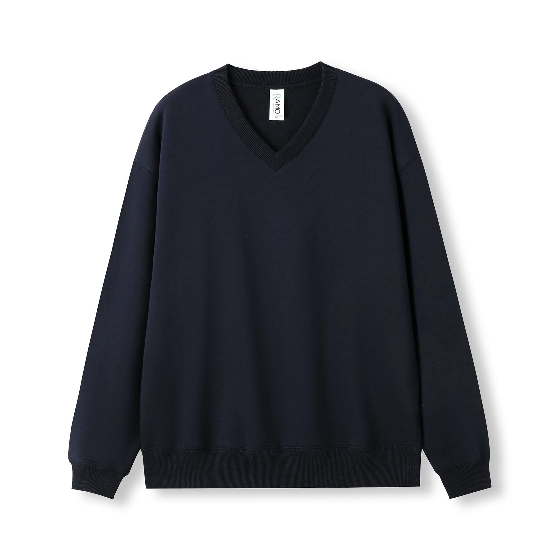 RM Men's/Unisex V-neck Fleece - F373VN