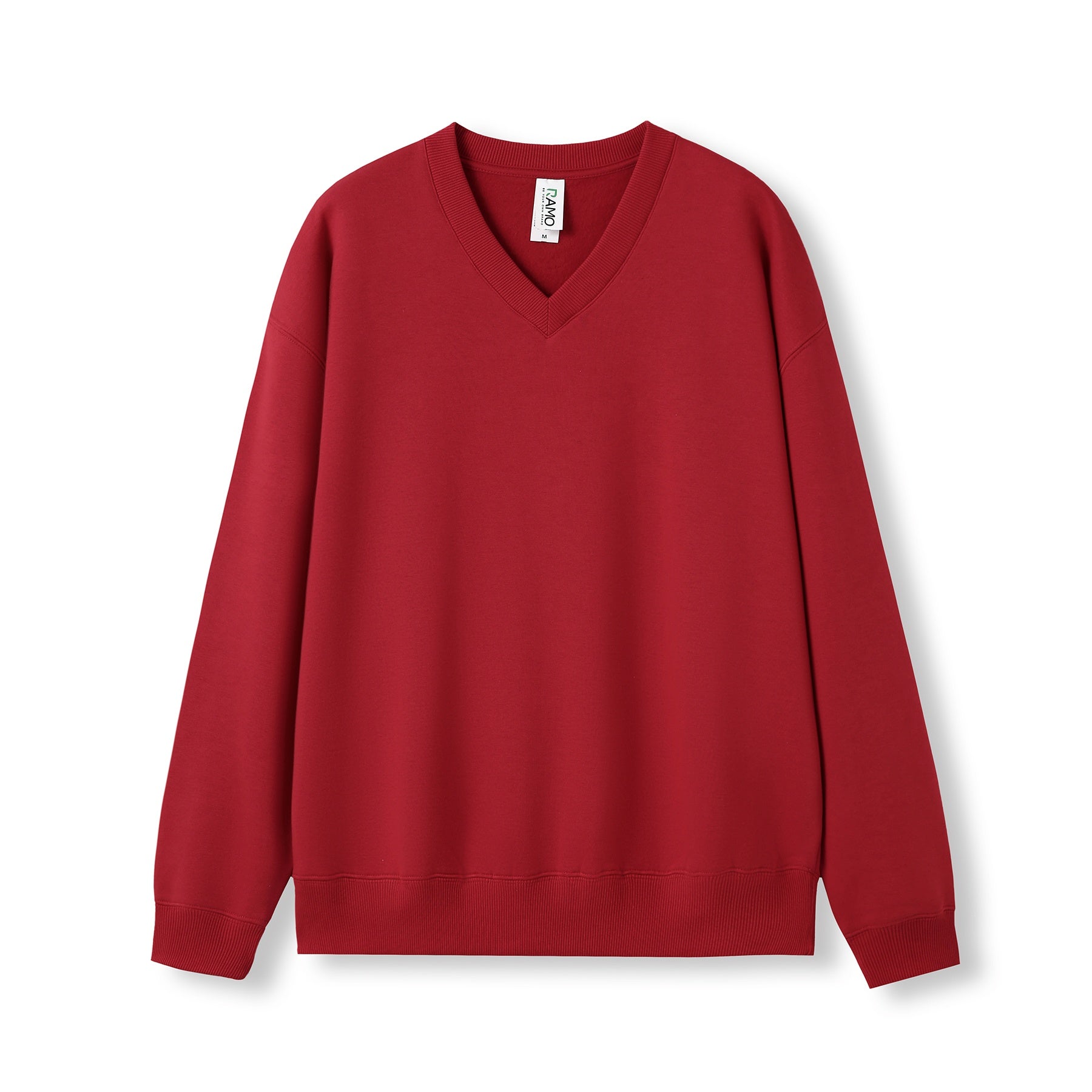 RM Men's/Unisex V-neck Fleece - F373VN