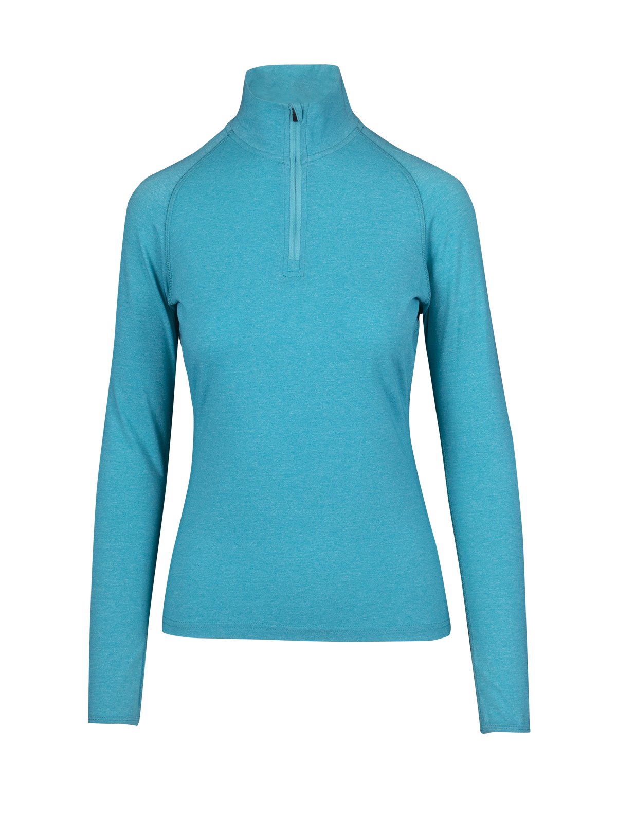 RM Womens Greatness Half Zip Mock Neck - F389LD
