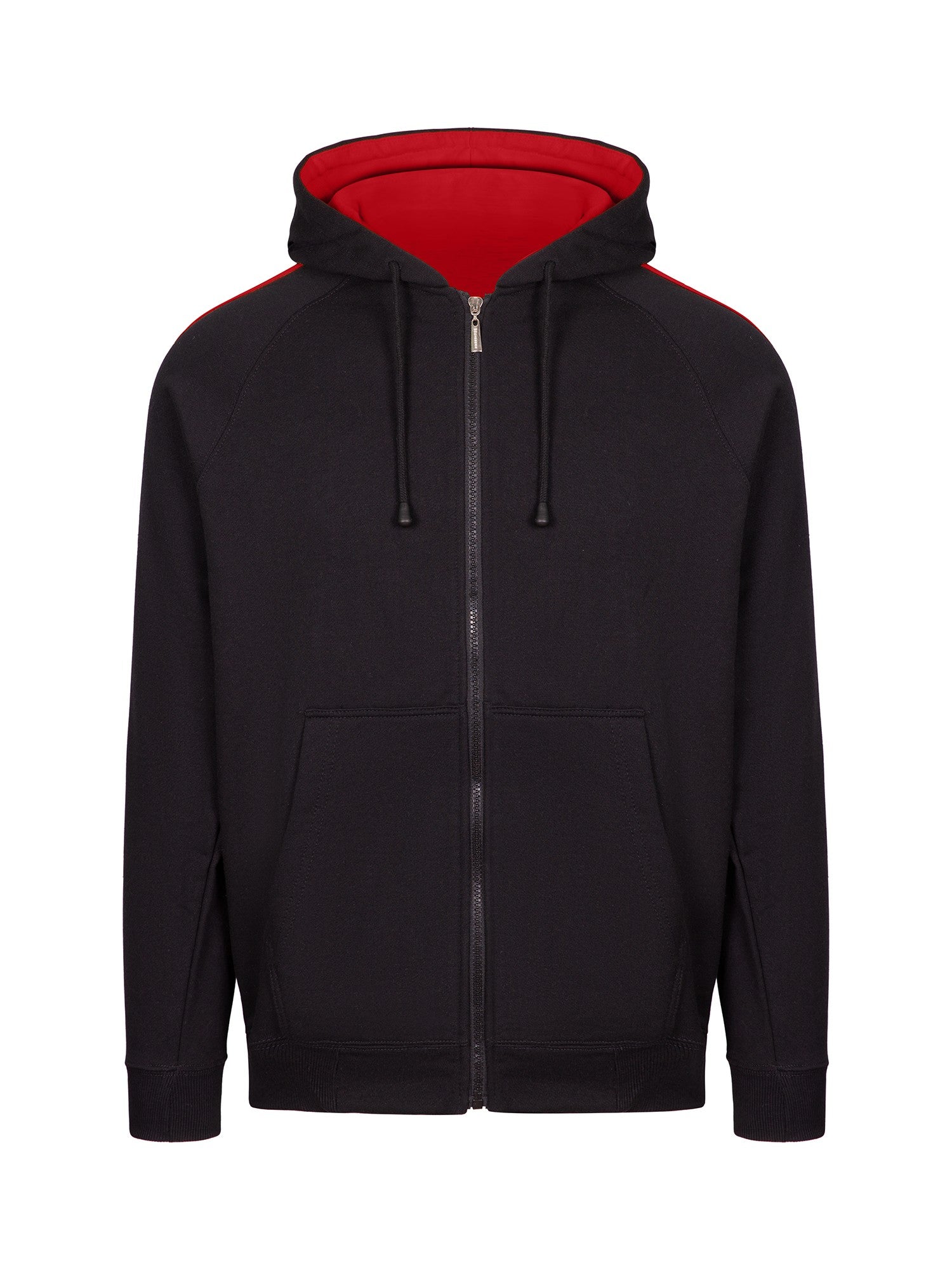 RM Mens Unbrushed Stripe Sleeve Hoodie - F600HZ
