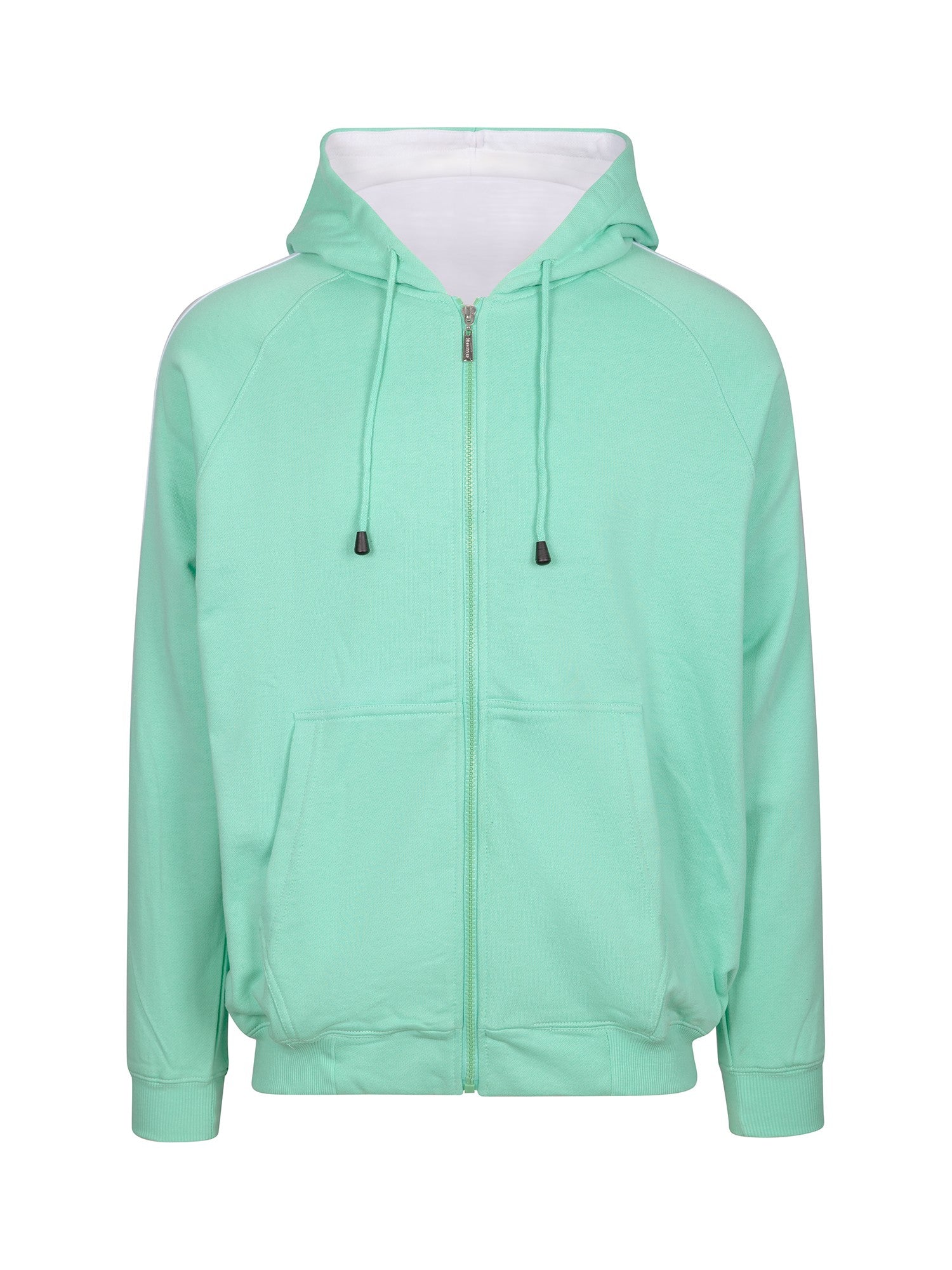 RM Mens Unbrushed Stripe Sleeve Hoodie - F600HZ