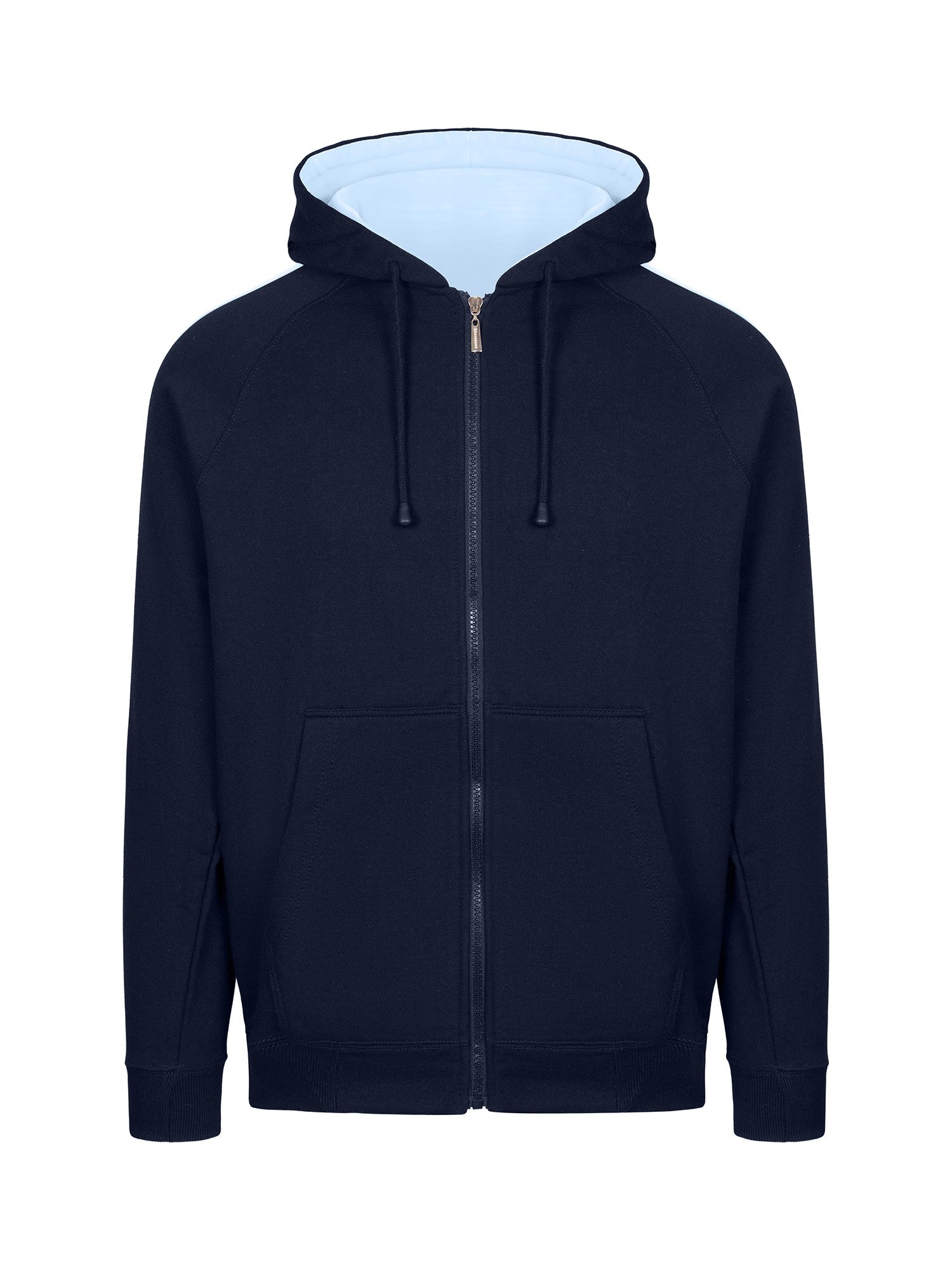 RM Mens Unbrushed Stripe Sleeve Hoodie - F600HZ