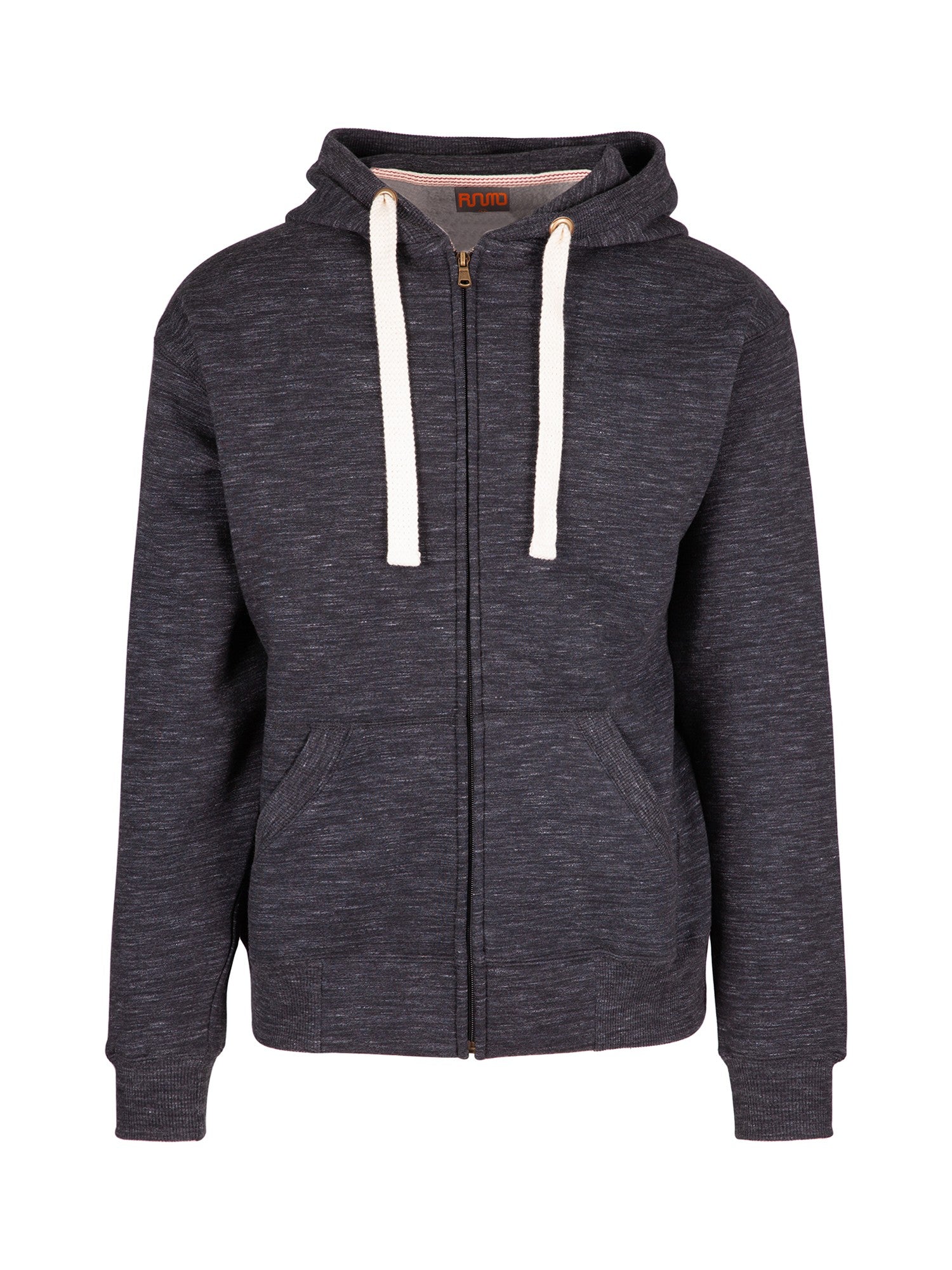 RM Mens Brushed Heavy Zip Fleece Hoodie - F909HZ