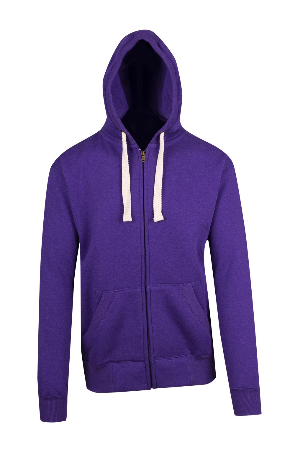 RM Womens/Junior Heavy Zip Fleece Hoodie - FZ99UN