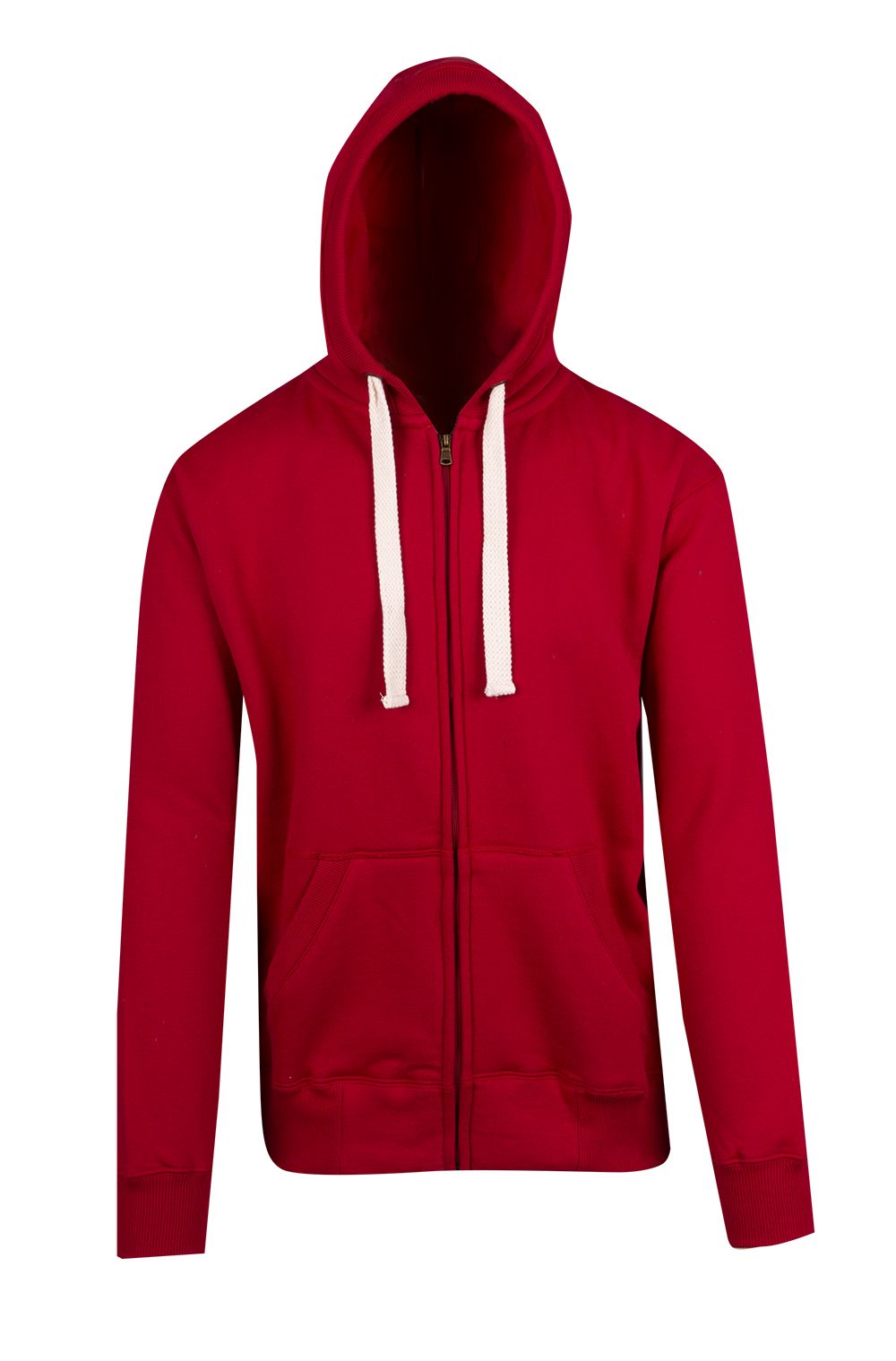 RM Mens Brushed Heavy Zip Fleece Hoodie - F909HZ